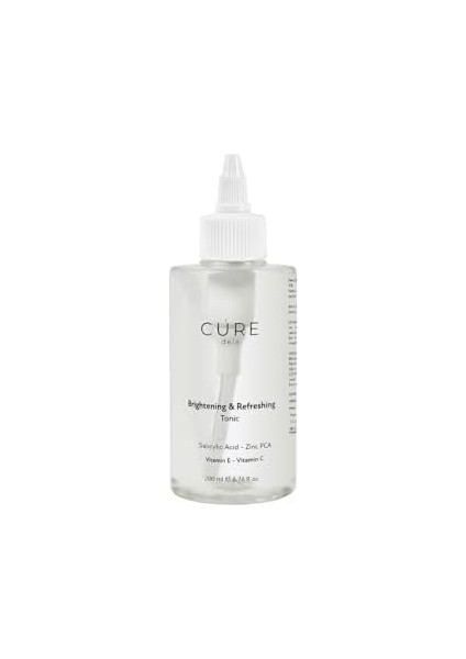 Cúre De La - Brigthening & Refreshing Yenileyici Tonik - Vitamin E & C - Niasinamid & Meyan Kökü Özü & Panthenol