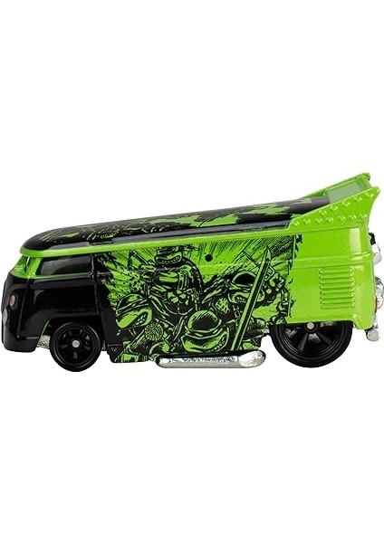 Wheels Ninja Kaplumbağalar Tmnt Teenage Mutant Ninja Kaplumbağalar Model Transporter Vw Drag Bus - Cast Ölçek 1:64 - Uzunluk 8 cm - HVJ46 fiyatları