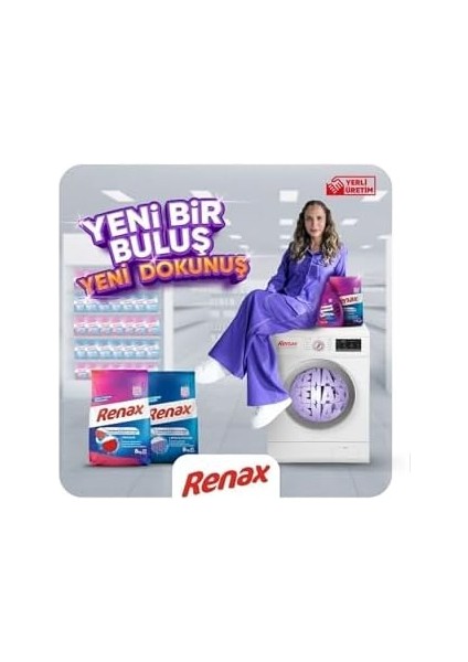 Renax Sıvı Çamaşır Deterjanı Siyahlar 2520 ml