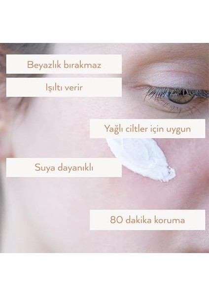 Pure Project Güneş Kremi 50+ Spf 50ML. Yüz Için Güneş Koruması, Yüksek Koruma, Hibrit Formül, Beyazlık Bırakmaz, Doğal Işıltı Verir.