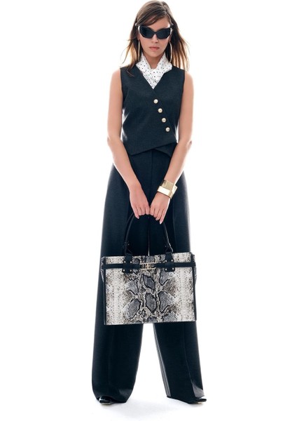 Yelek Görünümlü Gold Düğmeli Tulum fiyatları