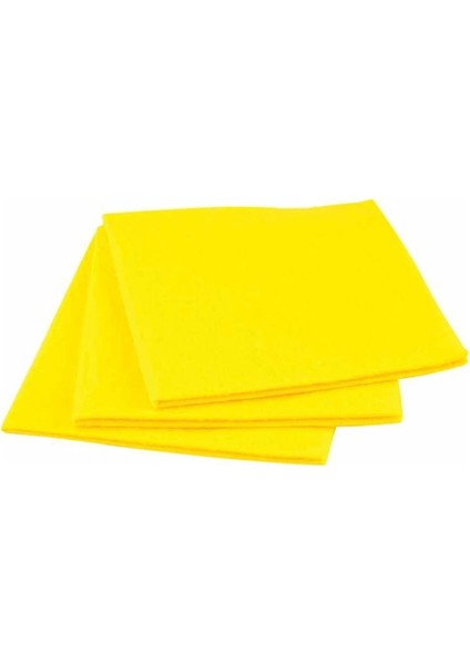 Emici Temizlik Bezi - Sarı, 3&apos;lü Paket, Çok Amaçlı ve Dayanıklı Mutfak ve Çok Amaçlı Temizlik Bezi