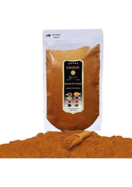 Hanzade Bitkisel Kajun Cajun Baharatı 250 gr fiyatları