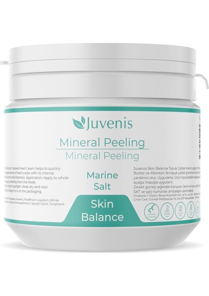 Juvenis Skin Balance Mineral Peeling 500 Gr.