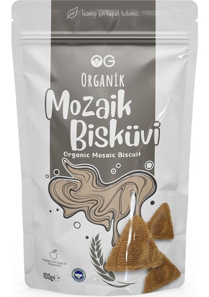 Og Organik Mozaik Bisküvi 100 gr