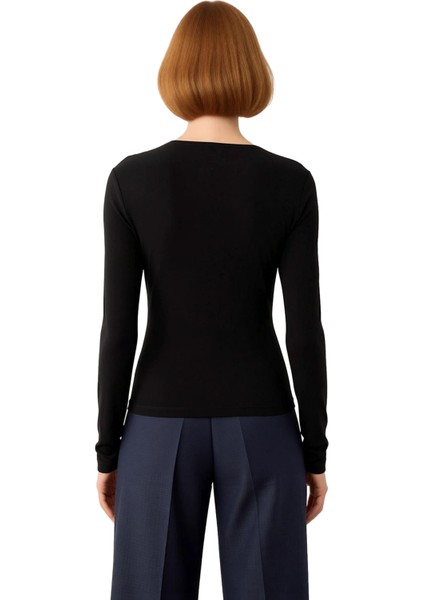 Kadınlar Için Vücut Hatlarını Vurgulayan Uzun Kollu Şık Bluz Kaliteli Şık Rahat Modern Zarif modelleri