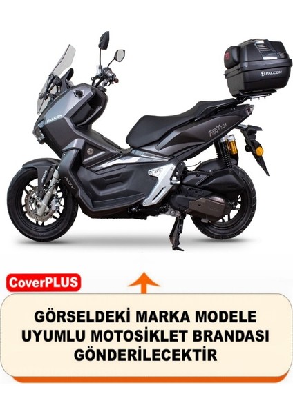 Falcon T-Rex 188 Branda Motosiket Brandası (Gri Renk) Motor Örtüsü Çadır Su Geçirmez Motosiklet Kılıfı Motor Brandası fiyatları