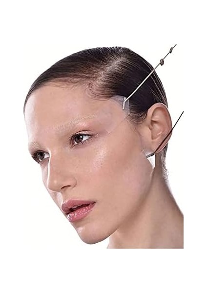 Mobee Yüz Göz Gerdirme Ipi Bantı 40 Adet Germe Boyun Kaş Ipli Çekme