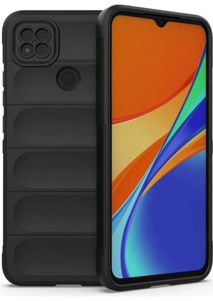 Xiaomi Redmi 9c Kılıf Optimum Silikon - Siyah
