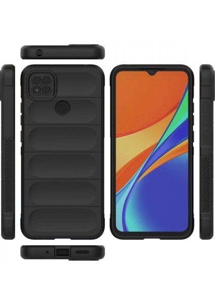 Xiaomi Redmi 9c Kılıf Optimum Silikon - Siyah modelleri