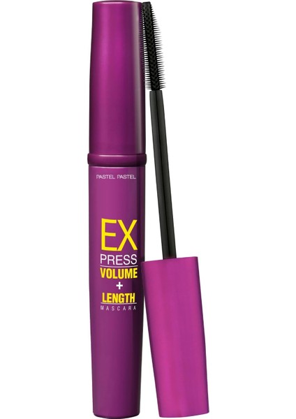 Pastel Express Volume + Lenght Mascara, (10 Ml) fiyatları