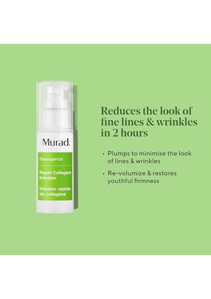 Murad Rapid Collagen Infusion Anında Sıkılaştırıcı Kolajen Serumu (30 Ml) fiyatları