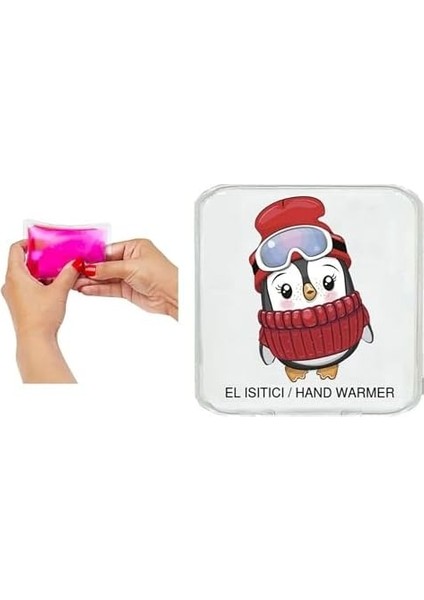 Bereli Penguen Cep Sobası,el Isıtıcı,sıcak Su Torbası Pvc 10X9,5CM modelleri