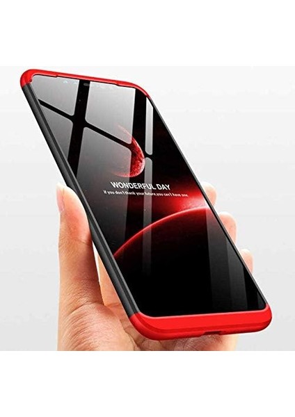 Mi Max 3 ile Uyumlu Kılıf Dip Ays 3 ile Uyumluin1 Sert Rubber Kapak Mavi fiyatları