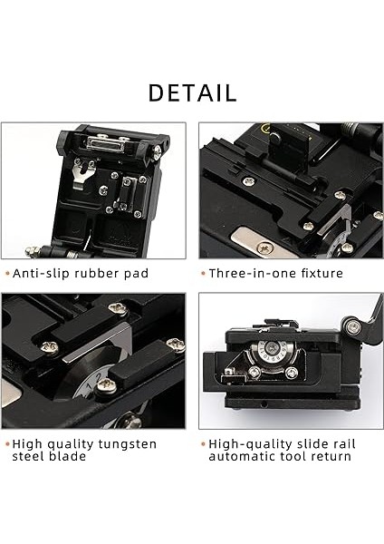 Fiber Kesici Ftth Fiberglas Aletler, Yüksek Hassasiyet, 6c Kablo Kesici, Fiberglas Bıçak, Aletler, 16 Yüzey Bıçağı modelleri
