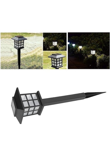 Solar Güneş Enerjili Sokak Lamba Tasarımlı Bahçe Lambası Aydınlatma