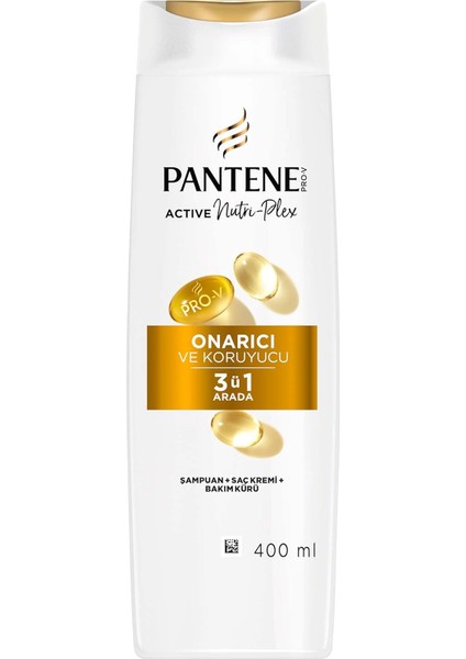 Pantene Onarıcı & Koruyucu 3&apos;ü 1 Arada Şampuan 400 ml modelleri