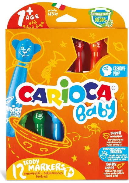 Bebek Yıkanabilir Keçeli, 12'li