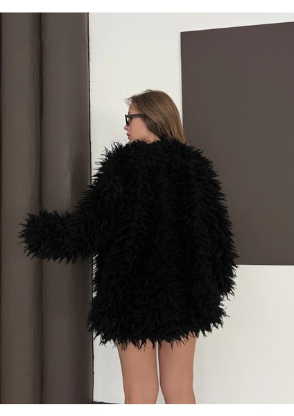 Uzun Tüylü Oversize Kürk fiyatları