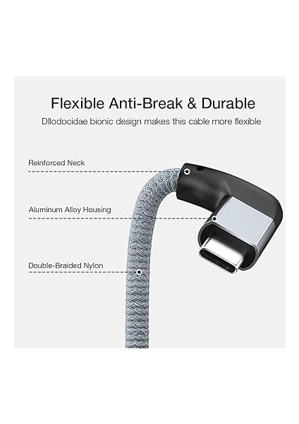 USB C Uzatma Kablosu Dik Açı 0.5m, USB 3.2 Gen2 20GBPS Veri Aktarımı Pd 100W Hızlı Şarj Kablosu,type C Erkek-Dişi 4K Video Uzantı Kablo Thunderbolt 4 Macbook,ipad Air, Galaxy S25 S24 Için indirimleri