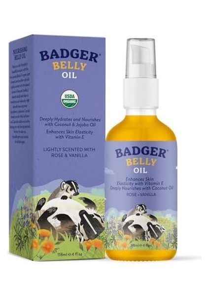 Badger Organik Karın Çevresi Nemlendirici Çatlak Yağı 118 ml modelleri