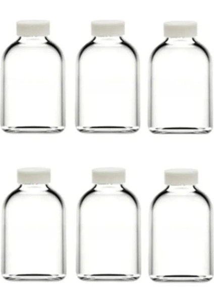 Adet Cam 50 ml Mini Shot Ginger Detox Şişe Plastik Sızdırmaz Kapaklı Kolonya Koku Süs Küçük Şişe fiyatları