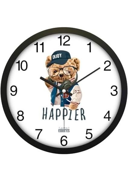 30 cm Gerçek Cam Sessiz Mekanizma Duvar Saati fiyatları