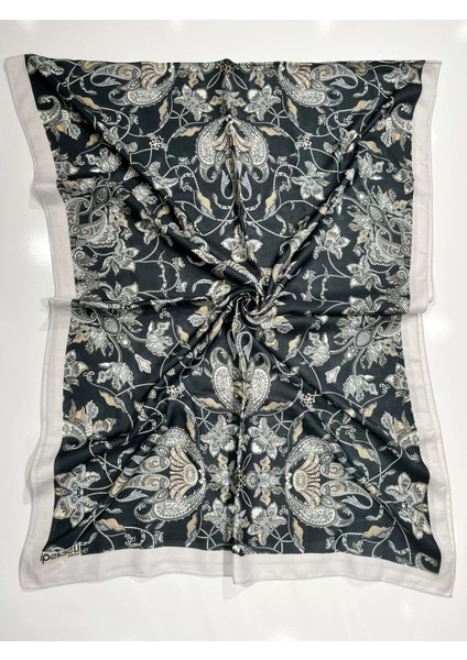 Ipekseli Pamuklu Şal Desen 4 - 5