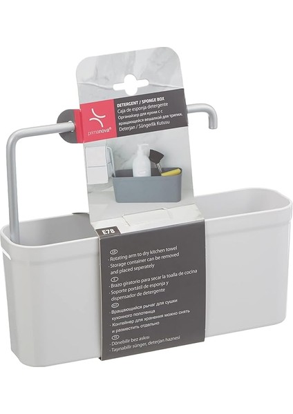 M-E78-01 Deterjan/süngerlik Kutusu, Beyaz