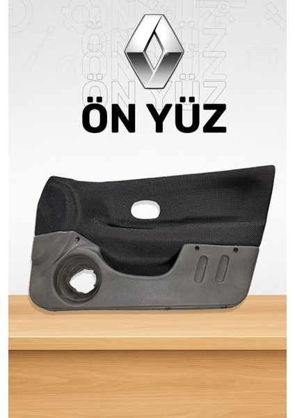 Renault Laguna Cepli Kapı Döşemesi 4’lü Set 1995–2002 Fiber Ön & Arka modelleri
