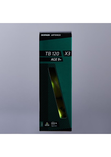 Tenis Topu - 3 adet - Yeşil - TB120 modelleri