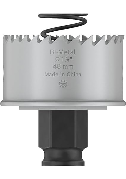 1 x Pro Sheet Metal Power Change Plus Delik Testeresi (Paslanmaz Çelik Saclar, Çelik Saclar, Ø 48 Mm, Profesyonel Aksesuar Matkap/tornavida Için) fırsatları