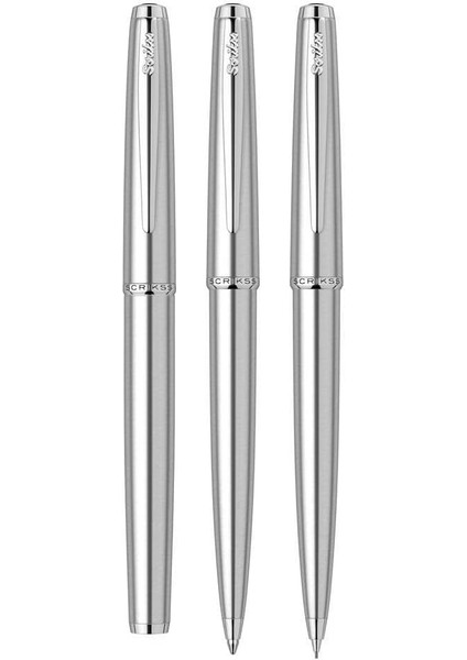 Metropolis 78 Dolma Kalemtükenmez Kalemversatil Kalem Takım Paslanmaz Çelik modelleri