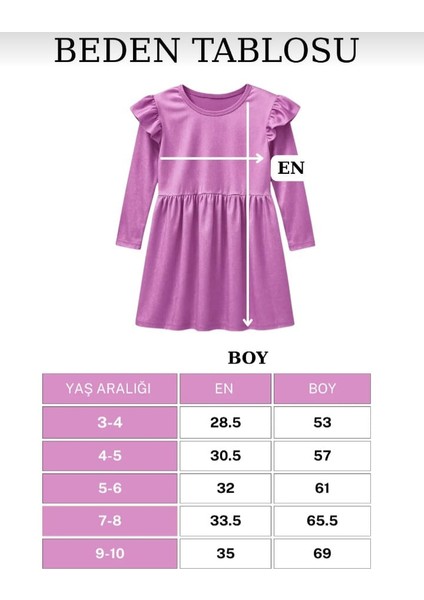 Kız Çocuk Uzun Kollu Fırfır Detaylı Kadife Elbise fiyatları