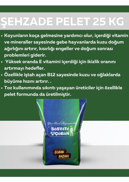 Şehzade Pelet 20 kg