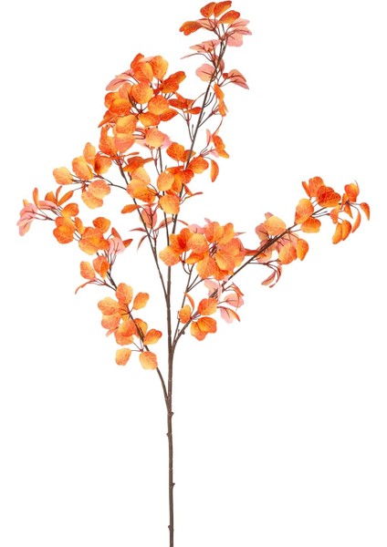 Yapay Okaliptüs Dalı Tek Dal Turuncu 103 Cm.