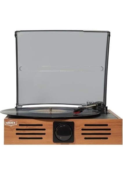 MTX-106OR Nostaljik Retro Pikap Plak Çalar (Bluetooth Aux Hoparlörlü 3 Devir) Iğne Dahil