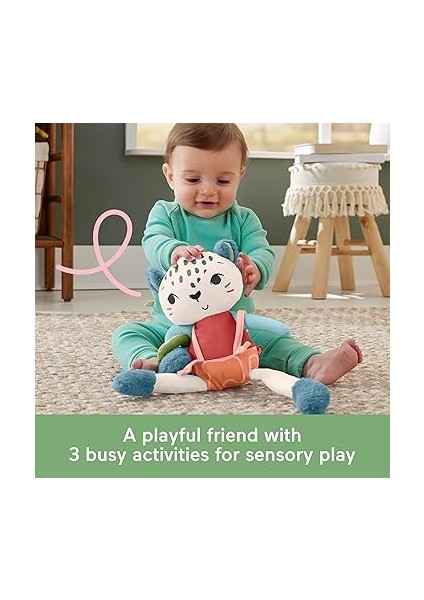 Eğlenceli Dostum Kar Leoparı™ Fisher-Price Planet Friends Eğlenceli Dostum Kar Leoparı, Bebeklerin Duyusal Gelişimine Yardımcı Oyuncak HKD64 modelleri