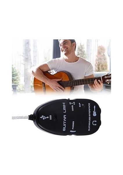 Kablo, Pc Guitar Gitar Kayıt Ekipmanını Bilgisayarınızla ve Bilgisayarınızla Izlemeye Uygundur. Profesyonel USB Gitar Bağlantı Kablosu, Kolay Tak Çalıştır modelleri