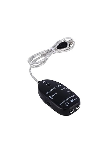 Kablo, Pc Guitar Gitar Kayıt Ekipmanını Bilgisayarınızla ve Bilgisayarınızla Izlemeye Uygundur. Profesyonel USB Gitar Bağlantı Kablosu, Kolay Tak Çalıştır fırsatları