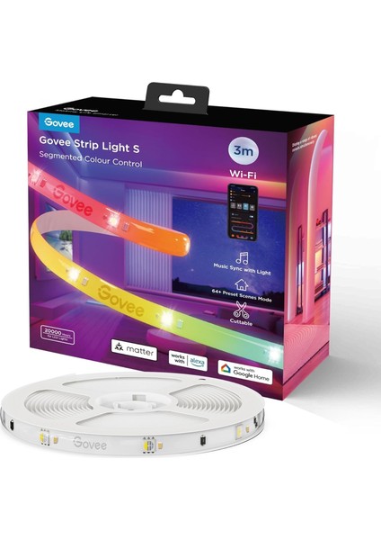 Rgbıcw Wifi+Bt Kplm LED Şerit(3m)