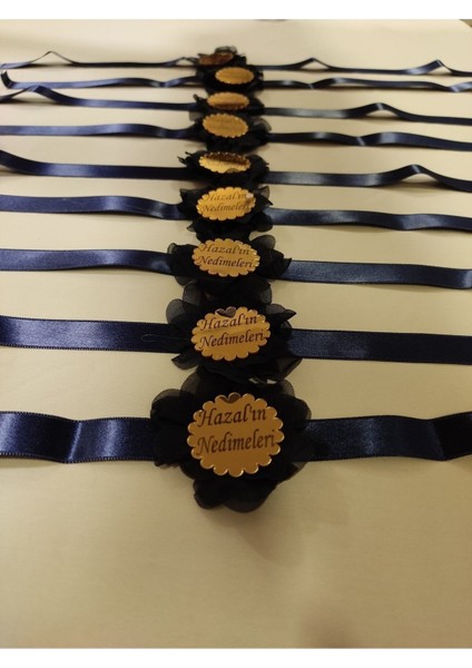 Nedime Bilekliği 10'lu Kişiye Özel Isimli Kına Gecesi Nedime Bilekliği Sağdıç Bilekliği Bride