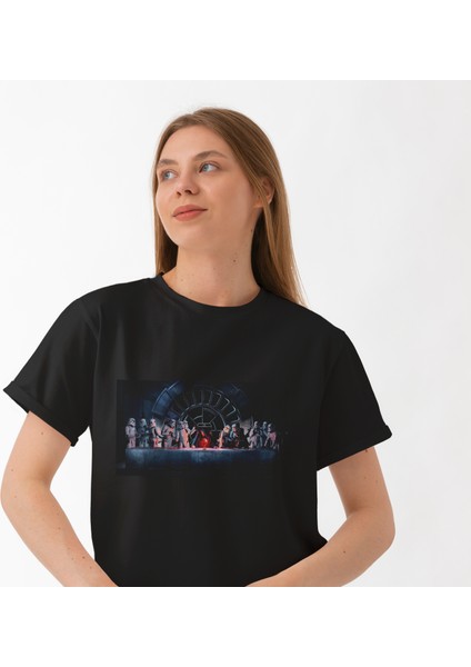 Star Wars Last Supper Tişört - Siyah modelleri