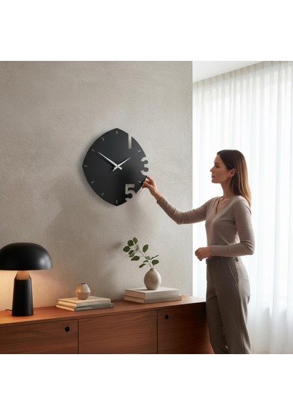 Ahşap Boyalı Dekoratif Duvar Saati modelleri