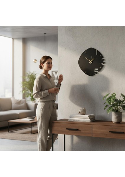 Ahşap Boyalı Dekoratif Duvar Saati indirimleri