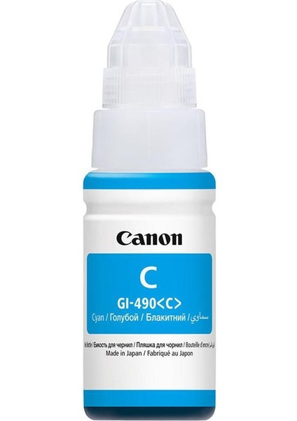 GI-490C Cyan Mavi Şişe Mürekkep G1411-2411-3411-4411