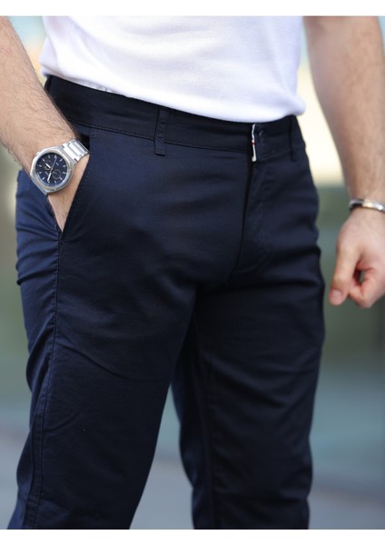 Slim Fit Chino Keten Pantolon modelleri
