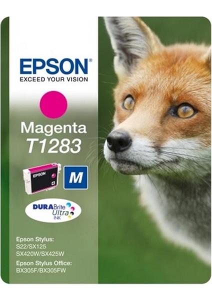 BX305 SX125-425 Magenta Kırmızı Mürekkep Kartuş T12834022