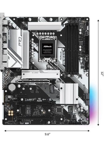 B760 Pro Rs/d4 Atx Anakart Intel LGA1700, Ddr4, 2x Hyper M.2 Ssd, 4K 60Hz HDMI fiyatları