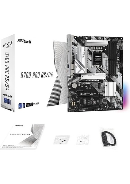 B760 Pro Rs/d4 Atx Anakart Intel LGA1700, Ddr4, 2x Hyper M.2 Ssd, 4K 60Hz HDMI fırsatları